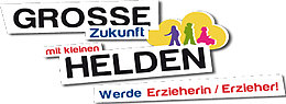 Logo "Große Zukunft mit kleinen Helden"